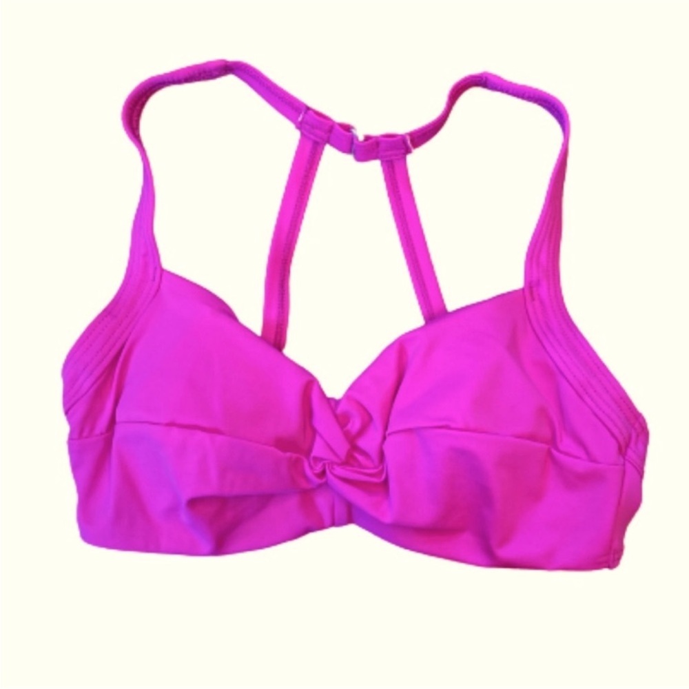 Title Nine Pink Bikini Top